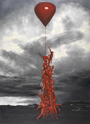 Climbing by Li Feng Shi - Auction record, sale price, and art valuation. Compare with similar artists and explore comparable artworks.