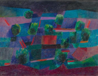 Moonlit landscape by Johannes Itten - Auction record, sale price, and art valuation. Compare with similar artists and explore comparable artworks.