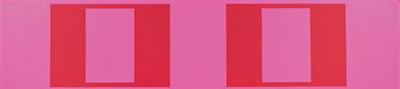 Composition in red and pink by Jon Groom - Auction record, sale price, and art valuation. Compare with similar artists and explore comparable artworks.