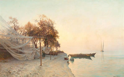 Genfersee by Arthur Calame - Auction record, sale price, and art valuation. Compare with similar artists and explore comparable artworks.