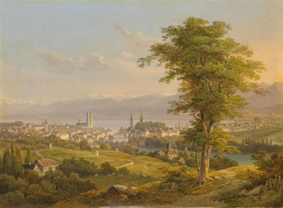 View of Zurich.1841
