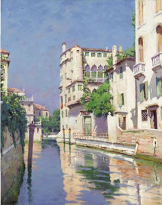 View of the Palazzo Contarini in Venice