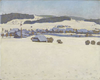 Winter landscape. by Eduard Boss - Auction record, sale price, and art valuation. Compare with similar artists and explore comparable artworks.