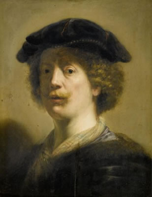 Self portrait with imaginary costume