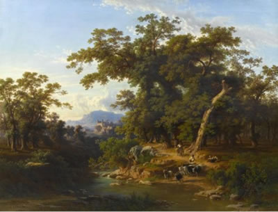 Sample artwork by Johann Jakob Frey (1813 - 1865), known for painting - View similar artists and auction records