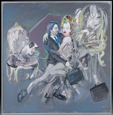 Sample artwork by Mario Comensoli (1922 - 1993), known for realist paintings, mural painting - View similar artists and auction records