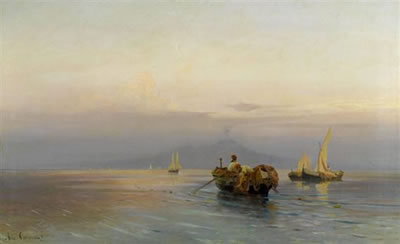 Sample artwork by Arthur Calame (1843 - 1919), known for painting - View similar artists and auction records