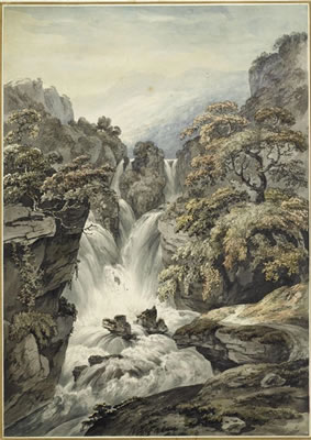 The Reichenbach falls. by Balthasar Anton Dunker - Auction record, sale price, and art valuation. Compare with similar artists and explore comparable artworks.