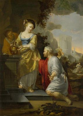 Rebecca und Elezier. 1661.