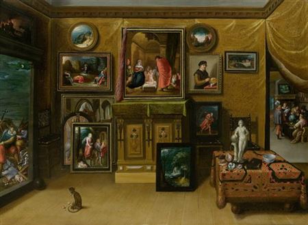 A collector's room