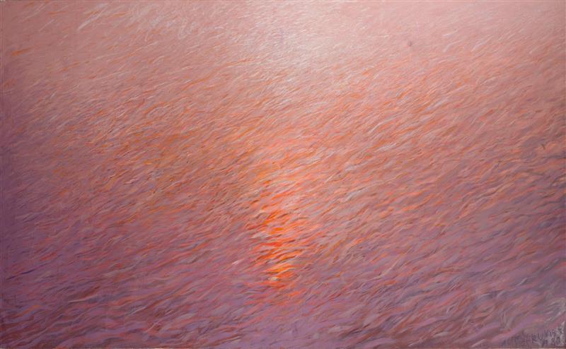 Lac de Neuchâtel (Neuenburgersee, 30 paintings). 1980.