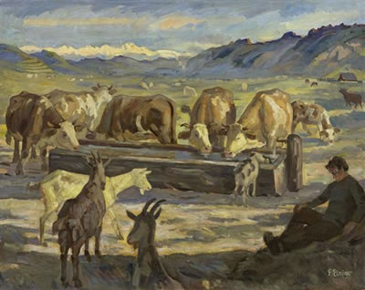 Cattle watering