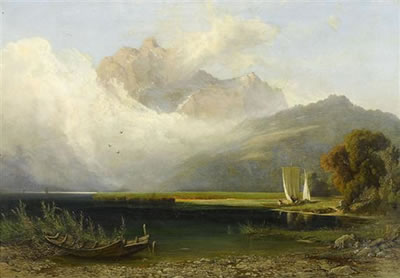 Blick auf den Vierwaldstättersee. by Jost Joseph Niklaus Schiffmann - Auction record, sale price, and art valuation. Compare with similar artists and explore comparable artworks.