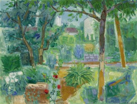 Garden landscape. 1958