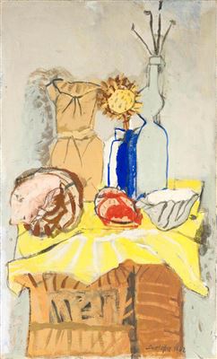 Still life on a table. 1962