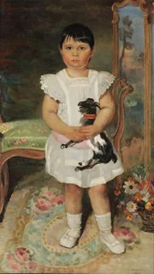 Portrait de fillette
