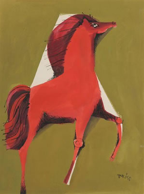 Le cheval rouge