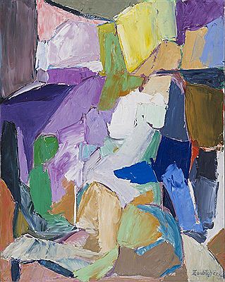 Sample artwork by Catherine Zoubtchenko (Born 1937), known for painting - View similar artists and auction records