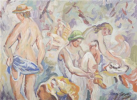 Les baigneuses