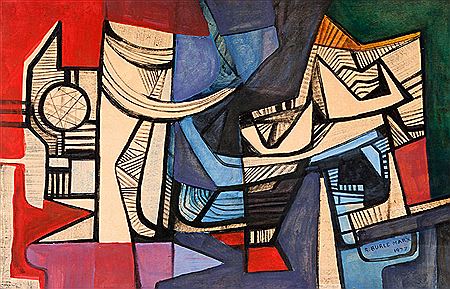 Abstração by Burle Marx - Auction record, sale price, and art valuation. Compare with similar artists and explore comparable artworks.
