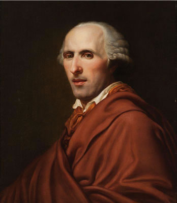 Portrait of the sculptor Antonio Canova