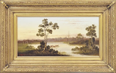 Cattle Watering by William Wackenbath Short - Auction record, sale price, and art valuation. Compare with similar artists and explore comparable artworks.