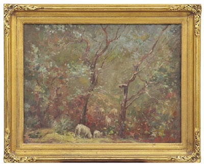 Grazing Sheep