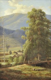 Sample artwork by Walter Seehusen (fl.1880 - 1895), known for landscape painting - View similar artists and auction records