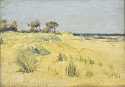 On the Foreshore by John Ford Paterson - Auction record, sale price, and art valuation. Compare with similar artists and explore comparable artworks.