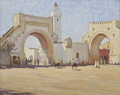 Middle Eastern Square by Herbert Rose - Auction record, sale price, and art valuation. Compare with similar artists and explore comparable artworks.