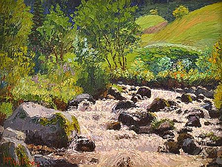 Waterfall, South of France
