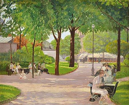 Luxemburg Gardens by Ernest Moulines - Auction record, sale price, and art valuation. Compare with similar artists and explore comparable artworks.
