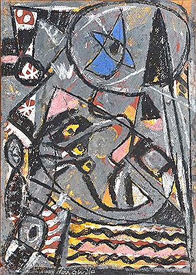 Portrait of Pasquale Giardino: Geometric Self-Portrait