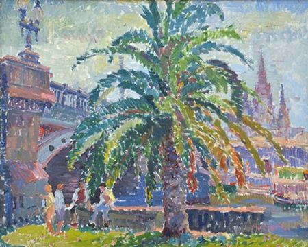 Princes Bridge by Ludmilla Meilerts - Auction record, sale price, and art valuation. Compare with similar artists and explore comparable artworks.