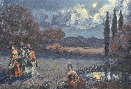 In the Moonlit Garden