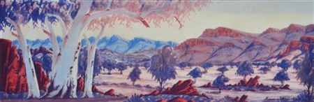 Panoramic Central Australian Landscape