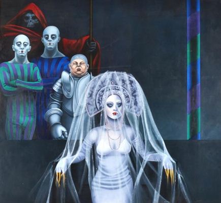 The Bride by Jill Del Mace - Auction record, sale price, and art valuation. Compare with similar artists and explore comparable artworks.