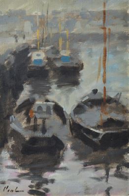 Fishing Boats, Dieppe