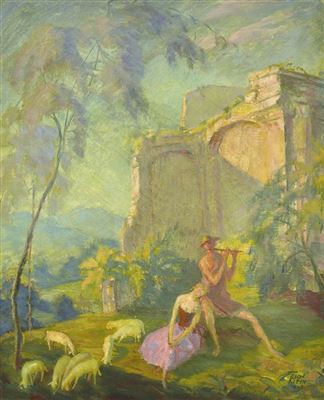 Romantic Scene 1923