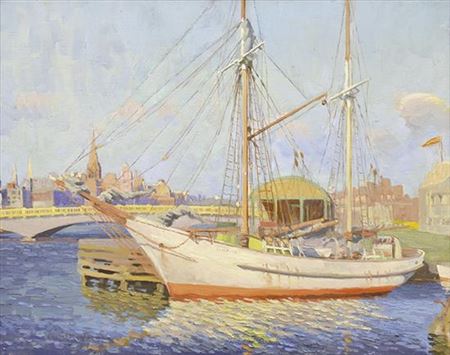 Sample artwork by Carlyle Jackson (1891 - 1940), known for painting - View similar artists and auction records