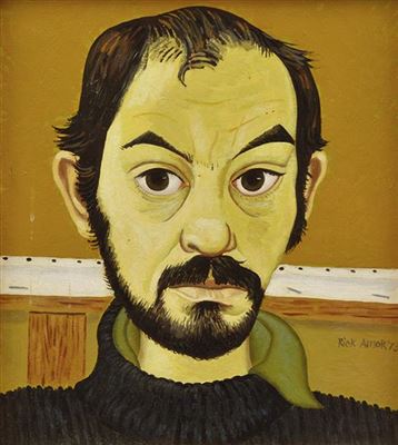 Portrait of Rick Amor: Self Portrait 1973