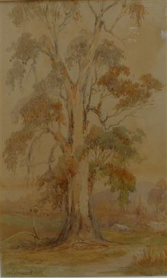 HEALESVILLE 1919 by Charles S Bennett - Auction record, sale price, and art valuation. Compare with similar artists and explore comparable artworks.