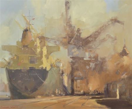 Loading Coal, Port Melbourne