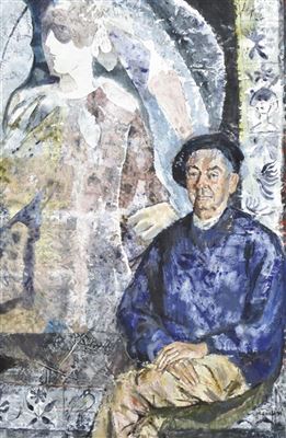 Portrait of Charles Blackman 1994