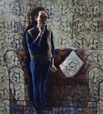 Portrait of Andrew Sibley: Self Portrait 1984