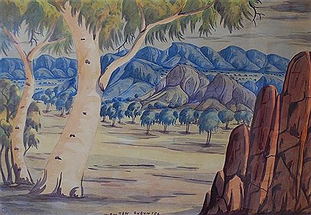 CENTRAL AUSTRALIAN LANDSCAPE