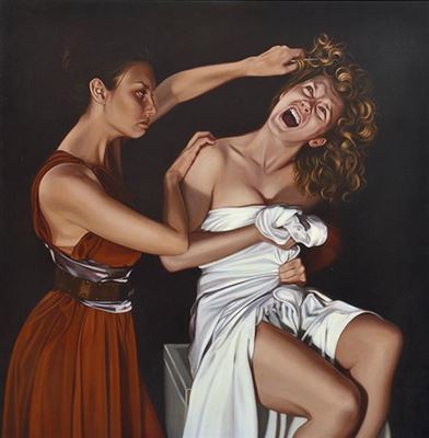Portrait of V R Morrison: Self Portrait as the Reluctant Feminist 2006
