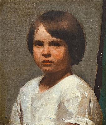 Portrait of the Artist's Daughter, Jean Leason