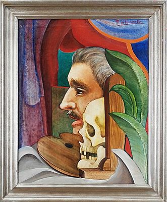 Portrait of Mario De Ferrante: SELF-PORTRAIT
