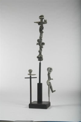 Cast Aluminum Sculpture